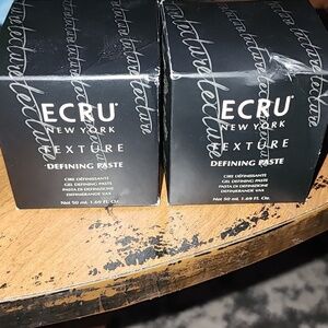 New in Box ECRU New York Hair Texture Defining/Detail/Separate Paste 2-Pack